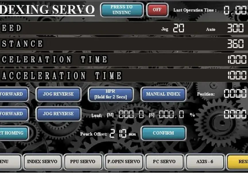 HMI-Screen
